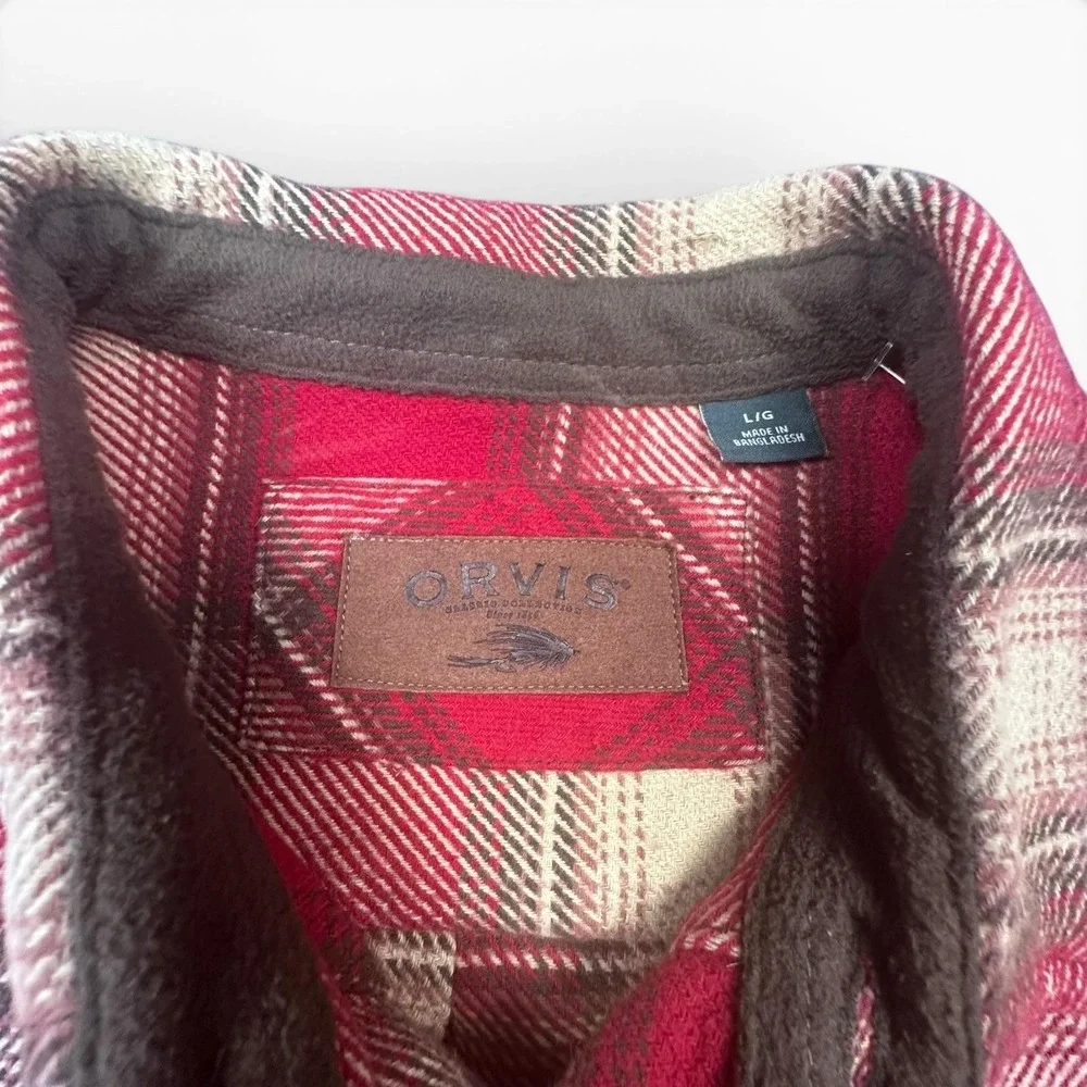 Orvis mens flannel
